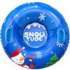 Ronyme Tubo da Neve Gonfiabile Resistente Al Freddo Tubo da Neve in PVC Facile Gonfiare Slittino Gonfiabile con Maniglie per Attività Invernali All'aperto