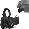 Generic AN/PAS-29 NVG Dummy Termico Tattico Airsoft for Caschi Cosplay Prop Outdoor | Illuminatore Clip Compatibile con PVS14 PVS15 PVS18 AVS9 GPNVG18 for Display Allenamento Collezione E Outdoor