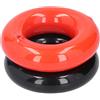 XUXHOU Peso per Allenamento Swing, Rosso Accessorio Potenza | Costruzione in Gomma Morbida e Metallo, Diametro Esterno 62,2 Mm, Peso 300 G, Si Infila Sulla Mazza, Migliora Forza e