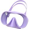 AsrMyjcx Maschera Subacquea con Lenti in Temperato Regolabile Maschera Subacquea con Tasca Nasale Integrata Ergonomico per Escursioni Marino,