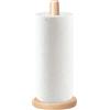 AuraNova Porta Rotolo da Cucina, Porta Carta Cucina su Piede, Base Stabile Senza Foratura, Dispenser per Rotoli Standard, Tavolo e Piano di Lavoro Polvere, Accessorio per