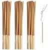 Gekamoyue 150 Incenso Naturale, Sandalo Incense Set per Meditazione, Yoga, 25Pcs x 6 Pack,150 PCS Total