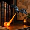 Generico Lampada Da Libreria A Forma Di Drago, Decorazione Per Libreria Fantasy 3D | Lampada Da Angolo Per Libreria, Base Stabile, Per Camera Da Letto, Scrivania, Biblioteca, Sala Lettura