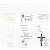 Nezyo 24 Adesivi Per Candele Tombali für Immer in Unseren Herzen Candela Da Lutto Tatuaggio Da Lutto Adesivi Lamina Decorative Candele(Stile Misto)
