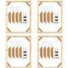 LOPYXBR 4 set di 4 barre su tela, cornice da 30,5 x 40,6 cm, per pittura su tela da 30 x 40 cm, cornice in legno naturale per tele, kit per opere d'arte, dipinti ad olio (accessori di montaggio