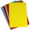 BIIUVBUL 10 fogli di cartone ondulato multicolore, 20 x 29 cm, per progetti fai da te, artigianato, cartelli, progetti
