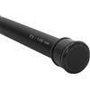 Carlo Milano Asta telescopica per tenda doccia senza forare, 72-145 cm, nero