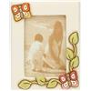 THUN - Cornice Portafoto da Tavolo Rettangolare, Decorata con Farfalle - Accessori e Decorazioni Casa - Linea Farfalle in Festa - Formato Medio - Ceramica e Vetro - Formato Foto 9,2 x 13,6 cm