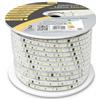 GASIASHOP SRL UNIVERSO 3535-120D BOBINA STRISCIA LED 220V IP65 100 METRI 120 LED/M 12W/M DA ESTERNO IP65- DISPONIBILE IN 3000K, 4000K, 6500K, ROSSO, VERDE, BLU, VIOLA E CELESTE, Bianco Freddo