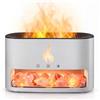 081 Store - Diffusore di Oli Essenziali 250 ml con Effetto Fiamma, Diffusore Ambiente LED Multicolore, Timer 3H/6H, Silenzioso <28 dB, Diffusore Profumo Ambiente USB Type-C 10W