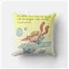 Generico cuscino 40x40 personalizzato libro fiabe piccolo principe compreso di anima interna