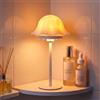 Axrye Lampada da Doccia Impermeabile, Luce LED Ricaricabile RGB 7 Colori con Proiettore Aurora Boreale, Lampada da Tavolo Senza Fili, Luce Atmosfera con Telecomando per Bagno, Vasca, Spa e Patio