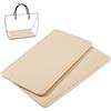 PH PandaHall 2pz Fondo Interno per Borsa Fondo per Borsa in Feltro, 28x15.4cm Beige Base per Borse Rettangolare per Borsetta Zaino Tote Borse Uncinetto Fai Da Te, Spessore 7mm