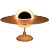 Zqkimzi Lampada notturna stampata in 3D buco nero moderno decorativo con luce calda | luce per sala giochi ornamento da scrivania per camera da letto ufficio studio salotto appartamento sala giochi