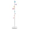 vidaXL Appendiabiti Bianco 172 cm in Ferro Verniciato a Polvere