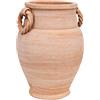 Biscottini Orcio Porta ombrelli per Esterno e Interno 36x32x32 cm | Vasi Terracotta Porta Ombrello Made in Italy | Portaombrelli da Esterno Lavorato a Mano