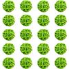 Hapivida 20 Pezzi Palline Decorative in Rattan, Palline di Vimini per Feste Giocattolo Uccelli Palline Rattan Tavolo Matrimonio Decorazione Natalizia Palline Riempitrici Vasi Decorazioni Natalizie (Verde)