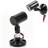 YUKERMARB Confezione da 2 Mini Faretti a LED, Faretto Girevole per Illuminazione D'accento DC 12V per Vetrina di Gioielli, Vetrina, Comodino