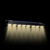Generic Luci da parete solari per esterni, lanterna da parete solare attivata dal movimento, 8 faretti impermeabili, decorazioni luminose per cortile, passerella, giardino, portico, vialetto, cortili