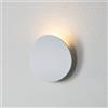 Chrasy Applique LED da Parete Moderna in Alluminio Nero 7W Luce Calda 3000K | Luce Bidirezionale, Installazione Semplice, Dimensioni 18,5 x 18 x 7,15 cm, Alimentazione AC85-265V, Soggiorno Camera Cucina