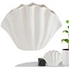 Generic Vaso in ceramica a forma di conchiglia, vaso a forma di conchiglia | vasi da fiori in ceramica, decorazione moderna per la casa, vasi decorativi per fiori bohémien, vaso in ceramica per Decorac