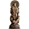 genmaiwodeshisb TAECOOOL ROPAGI Statua in resina di Dio norreno Pantheons scandinavi, statuetta dei nordici mestiere mitologia vichinga, armadietto per vino domestico Shelt libreria scultura Orament (Freyja)