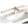 Generic Carbon Steel Over Sink Shelf No Drill Removable Faucet Organizer | Kitchen Drying Rack Bathroom Storage for Soap Sponge Brush Utensil Toiletry Decor Perfume Home Shower Apartment