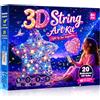 Wootoyz Regalo Bambina 6 7 8 9 10 11 12 Anni, Versione con Telecomando 3D String Art Giochi Bambina 8-12 Anni Femmina Regali di Natale