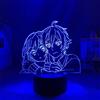 KJsdaADSA 3D Anime Night Light Led Hori San a Miyamura Kun per arredamento camera da letto Kids Brithday Gift Manga Room Desk Lamp Horimiya-Remote Control