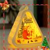Doukesh Luce Notturna di Natale Lampada Notturna con Motivo Natalizio Lanterna di Natale LED Lanterna Babbo Natale Appendere Lampada Esterno/Interno Decorazioni Natalizie Regali di Natale Stile 2 (Stile 1)