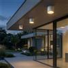 TOT ELECTRIC Plafoniera da Soffitto per Esterno a Cilindro attacco GU10 lampada Bianco per balcone terrazzo ingresso
