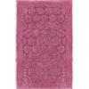 SaRani Tappeto Bagno Morbido Soffice Asciugapasso per Doccia Bidet Water Foglia (Fucsia, 70x140 cm)