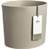 Elho Eden 30cm Vasi per Piante - Tortora Tenue | L 28.2 x P 30.5 x A 27.9 cm | Adatto per uso interno ed esterno | Plastica riciclata al 100%