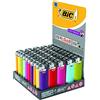 BIC 50 Accendini Bic Electronic J38 Colorati