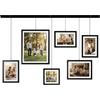 Giftgarden Set da 6 Cornici per Foto,3 Pezzi 13x18,1 Pezzo 13x13,1 di 15x20 e 1 di 23x28cm,Cornici per Galleria di Foto,Nero