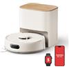 SwitchBot K11+ Pro Robot aspirapolvere lavapavimenti compatto, 12.000 Pa, navigazione LiDAR, doppio sistema anti-groviglio, autosvuotamento 90 giorni, sacco 4L, Matter, Alexa, Google Home & Apple Home