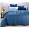 Caleffi TRAPUNTA MODERN LETTO 1 PIAZZA E MEZZA TINTA UNITA DOUBLE FACE (Bluette)