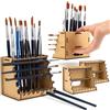 PROSCALE 2x Supporto Pennelli da Modellismo. Organizzatore Pennelli Hobby Artigianato Compatibile Vallejo Army Painter Citadel Soluzione Stoccaggio Miniature Warhammer
