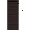 vidaXL Persiana veneziana marrone scuro, 55 x 160 cm, 35 mm