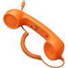 Generic Cornetta per Telefono retrò con Connettore di Tipo C, Cornetta per Telefono Cellulare Cablata per Casa, Ricevitore Portatile in Stile Telefono Vintage con Microfono E Altoparlante