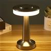 HJLRR Lampada Da Tavolo A Led Senza Fili, Lampada Da Comodino Di Luminosità Del Sensore Di Tocco A 3 Livelli Ricaricabile USB Portatile, Luce Notturna Della Camera Da Letto Del Caffè Del Ristorante Del Bar