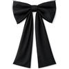 Detesaya Decorazioni Halloween da Interno, Fiocco Nero, da Parete | Grande fiocco nero in tela, decorazione Halloween per interni, porta, camino, parete, specchio, 120 cm, con gancio