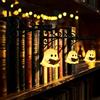 CHENBOOW Lampadario per Libreria,3 Pezzi Lampada da Libreria per Biblioteca | Illuminazione Decorativa per Scaffale,Simpatica Lampada da Lettura Fantasma,Mini Fermalibri Decorativo,per Studio,Libreria