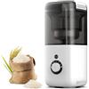 LQQYJSM Macchina Decorticatrice Cereali, Separatore Crusca Riso/Pelatrice Per Grano | Macina Riso Integrale E Bianco 300 W, Capacità 480 Ml 7 Velocità Per Macinazione Precisione, Timer Intelligente Per Domestico