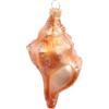Krebs Glas Lauscha - Decorazione natalizia/Addobbo per albero di Natale in vetro - Lumaca marina - Colore: Multicolore - Dimensione: ca. 11,5 cm