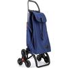 Rolser Carrello Portaspesa Rolser I-Max MF Pieghevole 6 Ruote Montascale - Klein