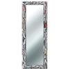 Lupia - Specchio da Parete Moderno Lungo, MIRROR FANTASY JOURNAL, Cornice Stampata in Legno, Ideale per Camera, Soggiorno, Ingresso, Journal Black, Legno, 44x127 cm Journal Color
