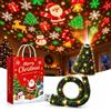 yinjavely lucis natalizie proiettore interni, proiettore natalizio plug and play | Proiettore soffitto per albero Natale con 6 motivi, Luce notturna a forma di albero di Natale, natale decorazioni