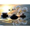 MOTGOM Diamond Painting Adulti Zen e Tranquillità, Diamond Painting Kit Completo Zen e Tranquillità, Disegni con Diamantini Colorati, Decorazione Murale per Casa e Pareti 40x30cm