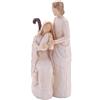 Folceretsc Statue Sacra Famiglia Gesù Cattolica Figura Religiosa Decorazione per la Casa Presepe Regalo di Natale